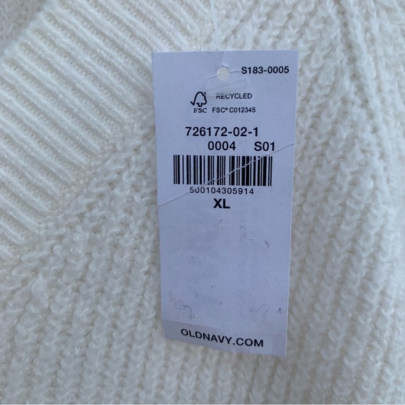 Old Navy Women’s Long Sleeve Sweater Cable Knit V Neck Size XL - Picture 13 of 14